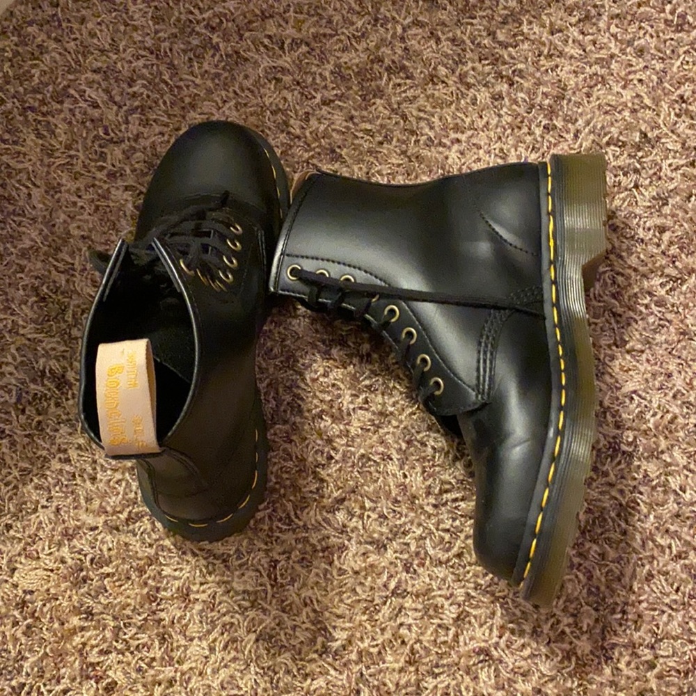 black doc martens